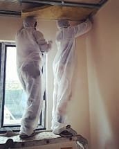 Полагане на каменна вата