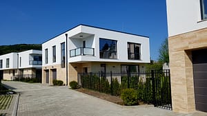къща 3, Бриз, вътрешна улица, фасада юг