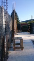 Бриз, Варна, Изграждане на колони и шайби на къщи тип 1 и 2