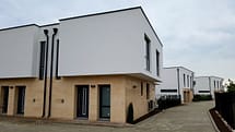 павирана улица, жилища